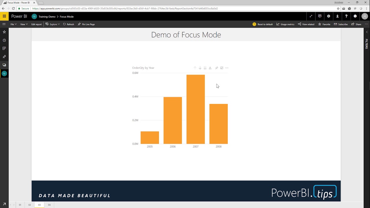 How To Use Focus Mode In Power BI YouTube how-to-use-focus-mode-in-power-bi-youtube