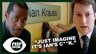 Mark's New Friend Gets Him Into Trouble With The Boss... | Peep Show