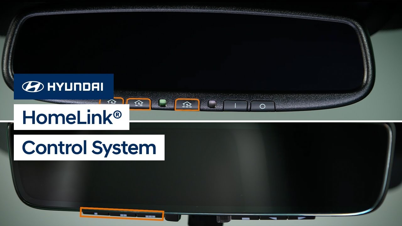 HomeLink® Wireless Control System | Hyundai