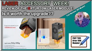 Ortur 10W Laser Module Review!