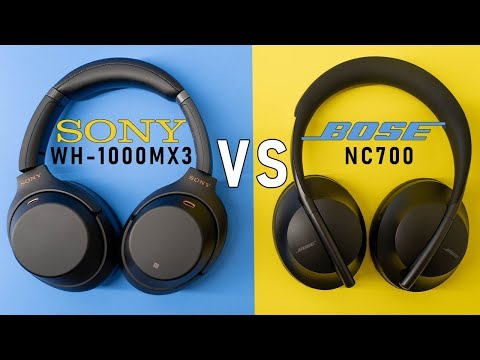 Bose NC700 vs Sony WH-1000XM3: Blind Noise Cancelling Headphone Test