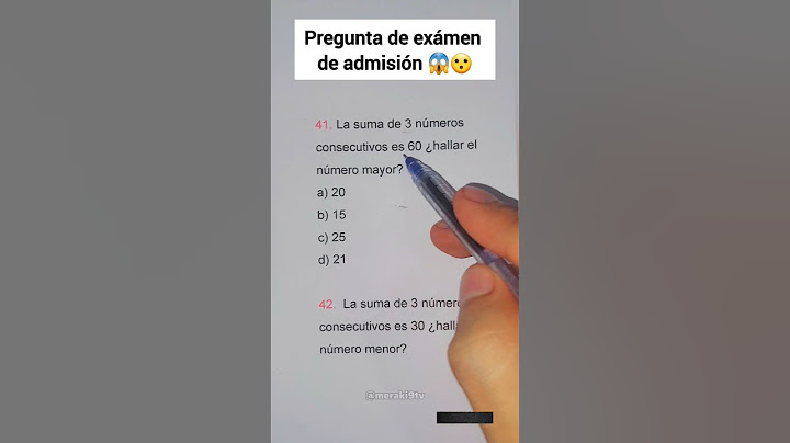 Pregunta de Admisión 2025 🐙