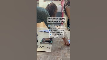 Too much stuff? Declutter more! #declutter -#simplifyyourlife #organize