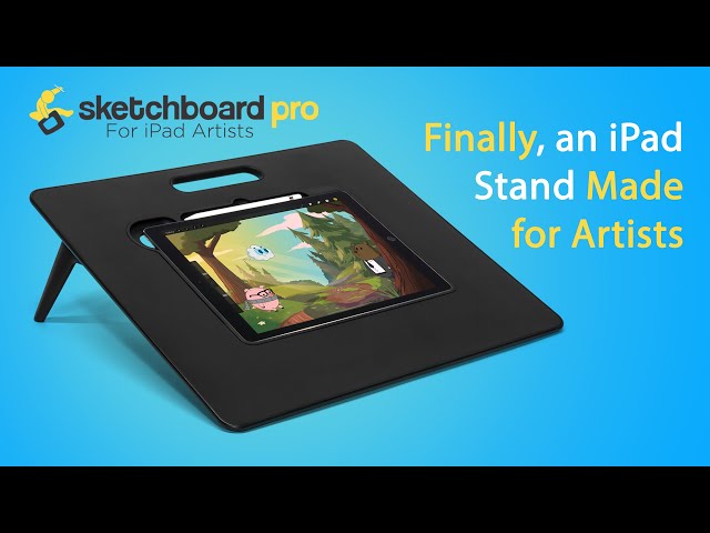 $8 Sketchboard Pro DIY, Sketchboard Pro Alternative, iPad Pro Drawing  Stand Board