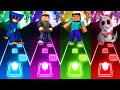 Huggy Wuggy Free Huggs VS Roblox VS Minecraft VS Mr Hopps Poppy Playtime - Tiles Hop EDM RUSH!
