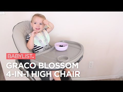 Get top-rated Graco Blossom High Chair 4-in-1: Ultimate versatility for your baby's mealtime