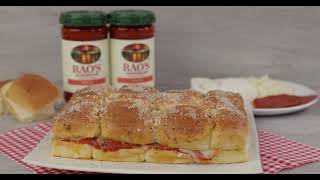 Quick & Easy: Rao’s Homemade® Pizza Sauce Sliders