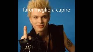 BILLY IDOL -EYES WITHOUT A FACE- TRADUZIONE IN ITALIANO