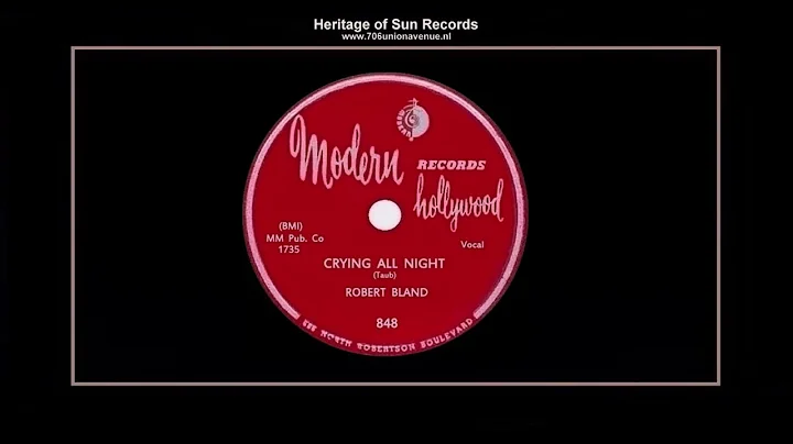 (1951) Modern 848-A ''Crying All Night'' Robert Bl...