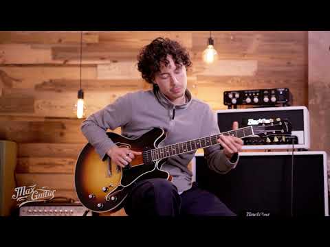 Eastman T386 Sunburst Guitar Demo