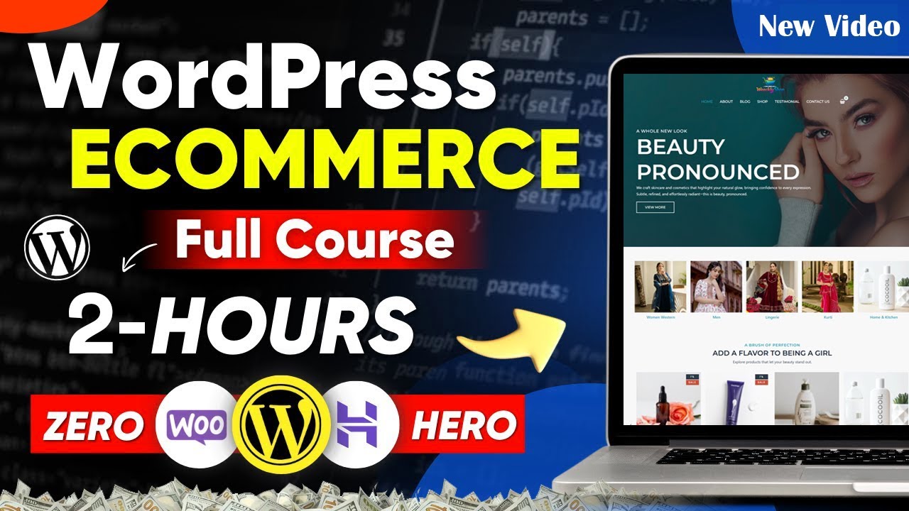 eCommerce Website Tutorial 2026 | Make a WordPress eCommerce Website in Minutes