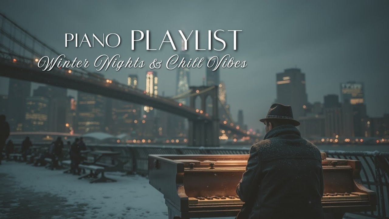 Спокойные фортепианные мелодии для зимних ночей и расслабления