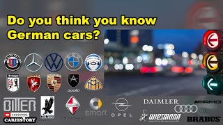 Do you know German cars? | Car history