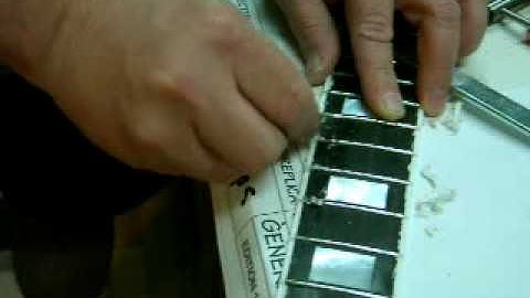 Scraping a Neck Binding