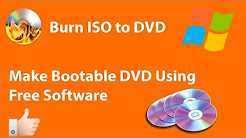 How To Burn ISO File Into DVD or CD (Bootable) | Free ISO Burning | Windows | Hindi
