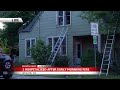 One person hospitalized after a Spokane house fire this morning