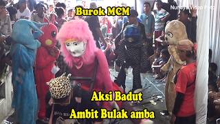 aksi badut burok mcm live ambit bulakamba cirebon