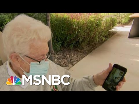 'A Miracle Has Happened:' Senior Center Resident Watches Her Partner Get Vaccine | MTP Daily | MSNBC