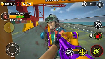 Counter Terrorist Shooting Game 3D FPS Gun Strike - Android GamePlay - FPS Shooting Games Android #6