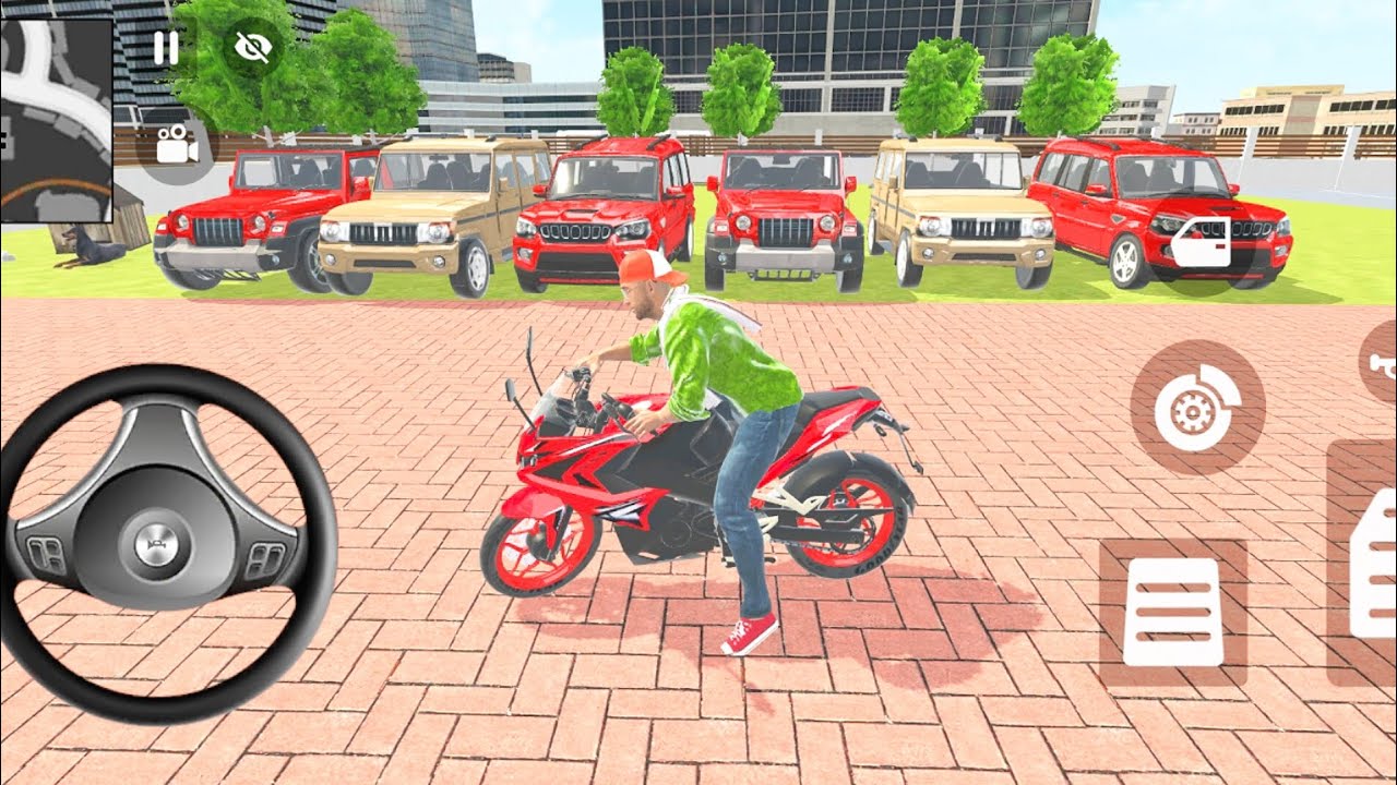 🎮 Franklin order by 2️⃣ Mahindra Scorpio & 2️⃣ Thar & 2️⃣ Jeep in Indian 🇮🇳 bike Theft Auto 