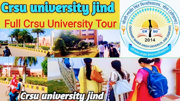 Chaudhary Ranbir Singh University Full Tour Crsu university jind #college #crsuuniversity #crsu