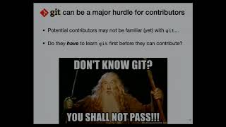 Simplifying the contribution process for both contributors & maintainers A case study of the GitHub…