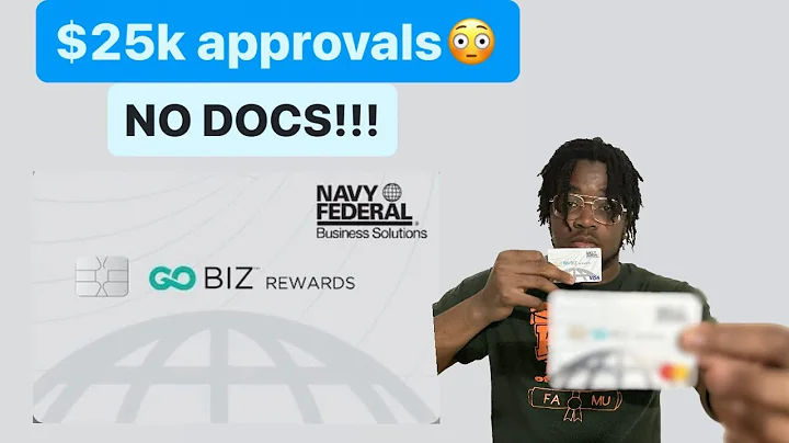 Get 2 NAVY FEDERAL BUSINESS CREDIT CARDS!! HOW I GOT THEM WITH NO DOCS💰😳