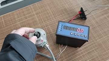 CALT SSI single-turn absolute encoder + digital display
