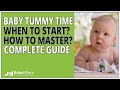 Tummy Time - When to start and what you must know [2020]