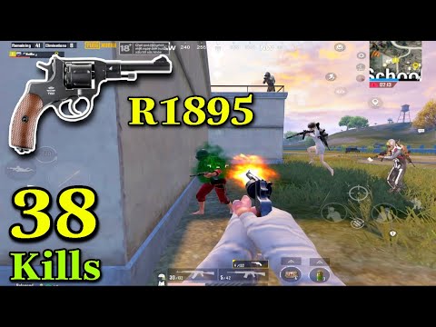 R1895 - The most powerful pistol in PUBG Mobile!