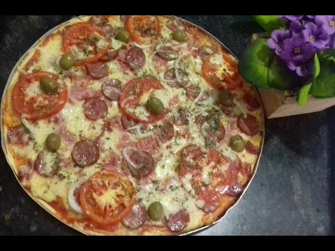 PIZZA DE LIQUIDIFICADOR (RECEITINHAS COM AMOR) !!!