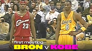 The Game That Started It All: LeBron vs. Kobe&#39;s First NBA Face-Off (2004)