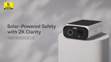 Baseus Security S1 Lite Outdoor Camera | Solar-Powered Safety with 2K Clarity#baseus  #primeday2025