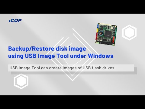 BackupRestore disk image using USB Image Tool under Windows