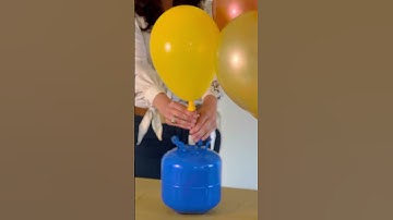 Decorate with Helium Filled Latex Balloons Up To 9X Faster with E-Z Safety Seal Balloon Valves