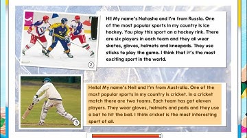 GET SMART PLUS 4 MODULE 9 GET ACTIVE - OUR WORLD (PAGE 96 AND 97)