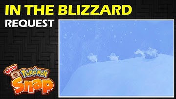 In the Blizzard: Snom 4 Star Request | New Pokemon Snap Guide & Walkthrough