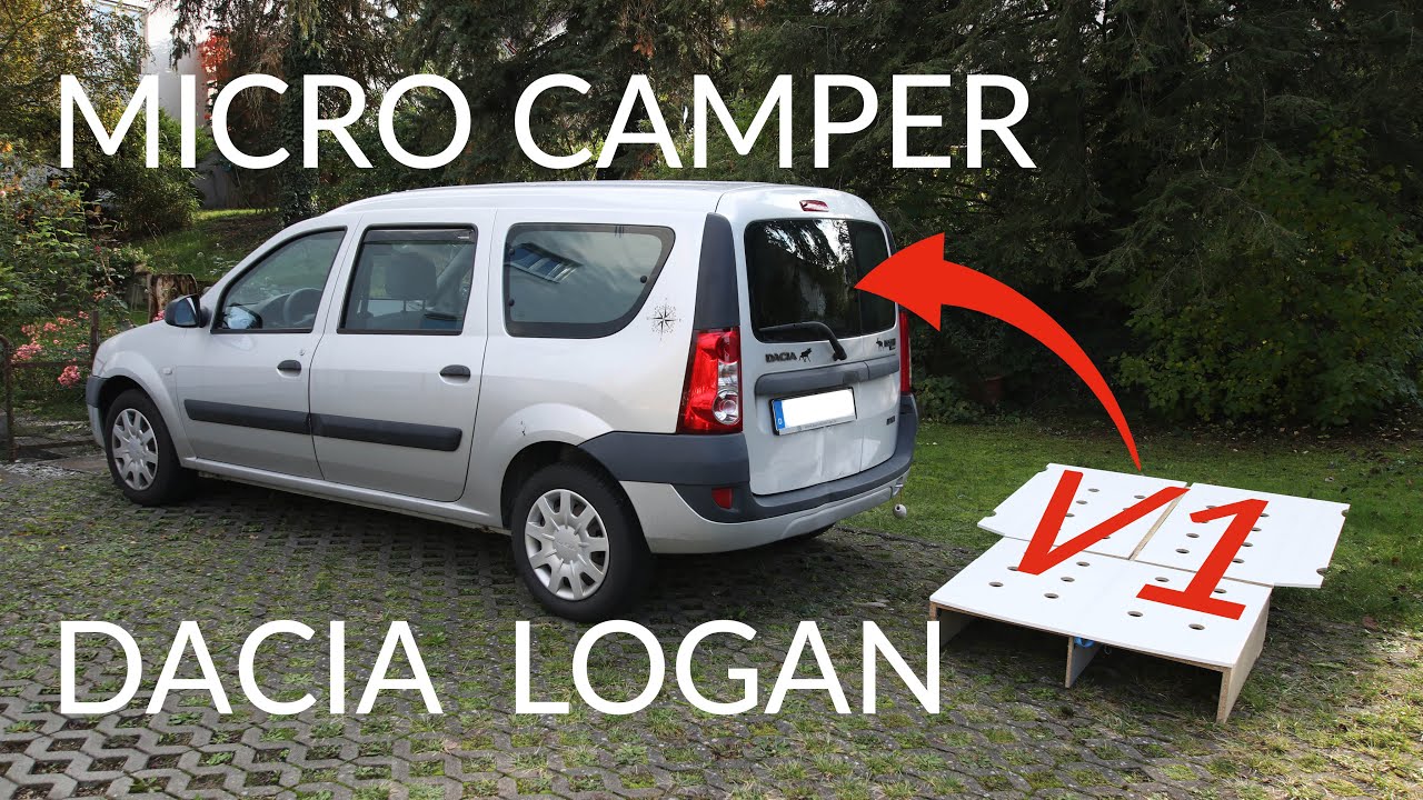 Einfacher Ausbau | Light Plan - V1 | Dacia Logan als Microcamper