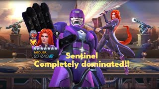 Insane WAR Fight! 7⭐ Medusa vs R3 Sentinel on a Brutal Node — UNBELIEVABLE Outcome!