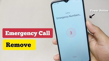 How to disable emergency call on power button - How to off emergency sos on realme