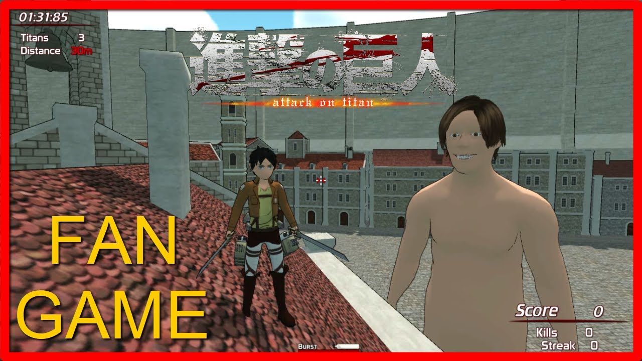 ROARK’S ATTACK ON TITAN FAN GAME ESPAÑOL - YouTube