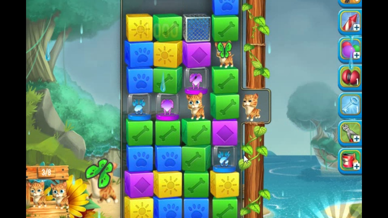 Pet Rescue Saga, Pet Island, 24th May 2017, level 2 😈 ►TOBIAS DEAMON◄