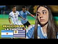 URUGUAY vs ARGENTINA | Reacción de HINCHA URUGUAYA en el ESTADIO | Eliminatorias Qatar 2022