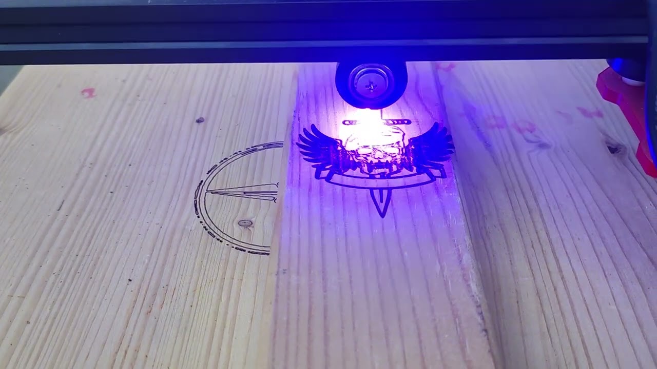 VIGOTEC VG-L7X 20W Laser Engraver, WiFi, USBand offline SD card functions.Lézergravírozás.