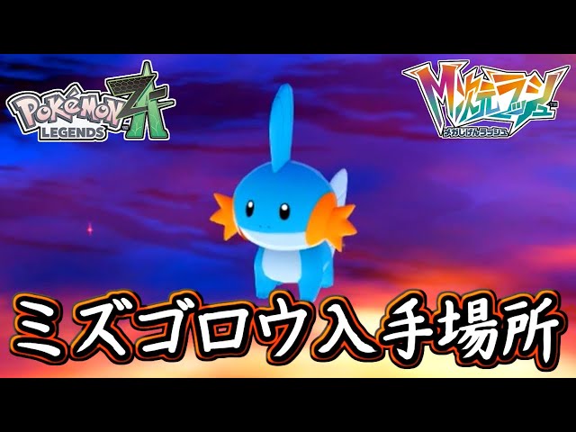 Pokémon ZA Mudkip Locations! Is it difficult to get it around? Is