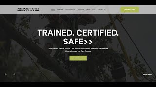 Mercer Tree Service Website Audit Screencast