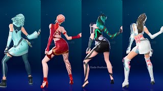 Fortnite I Lied I'm Sorry Emote Era Sabina Slayer Charlotte Yoo Mi Skin Thicc 🍑😍😂 Who Won ?