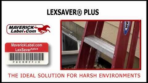 Lexsaver Asset Tag Material Video