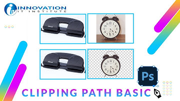 Clipping Path Basic Tutorial In Photoshop | Photoshop Bangla Tutorial | Innovation IT Institute