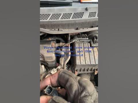 2011 Honda Civic 1.8 purge flow low P0497 P0443 P145C new solenoid